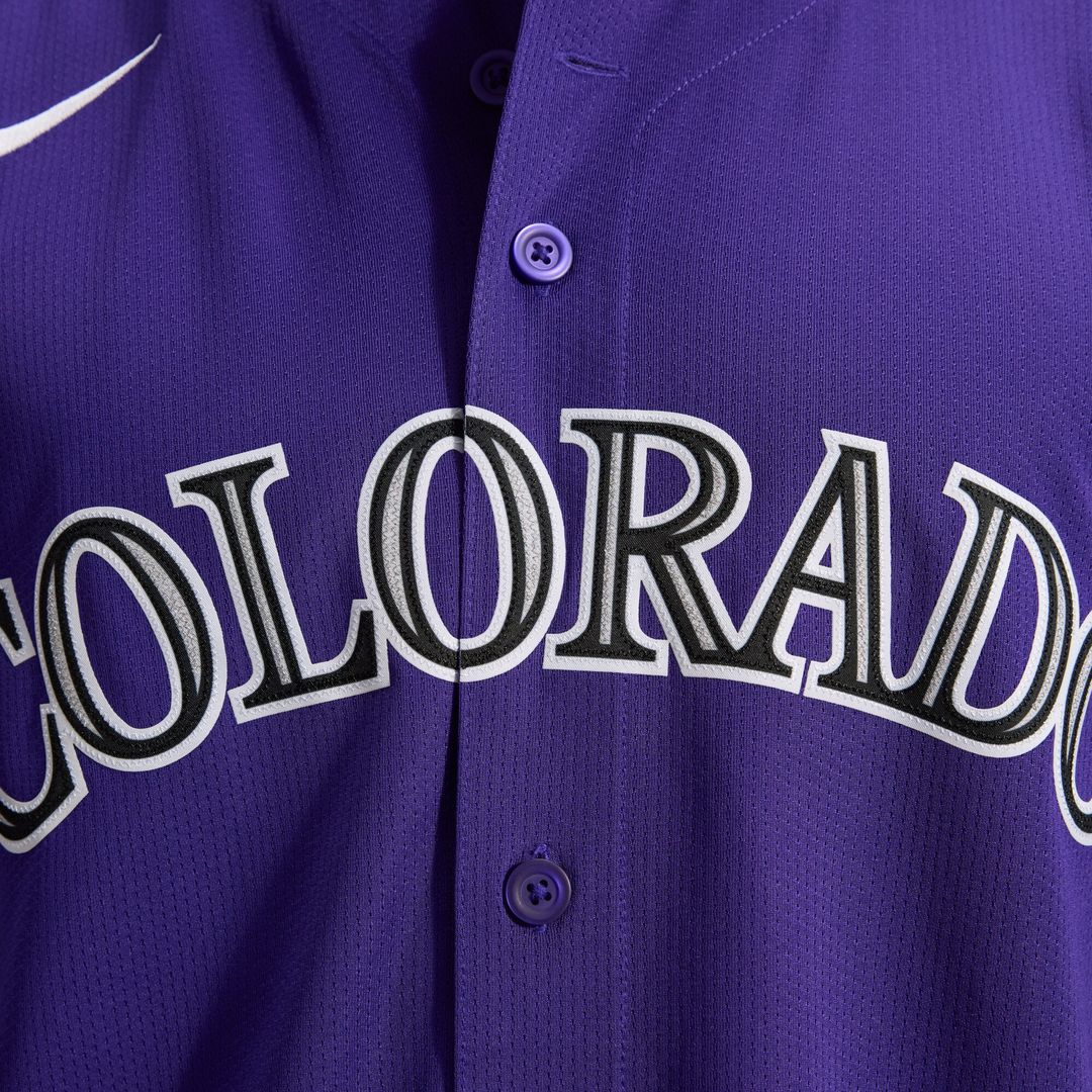 Colorado Rockies Nike Home Limited Jersey - White