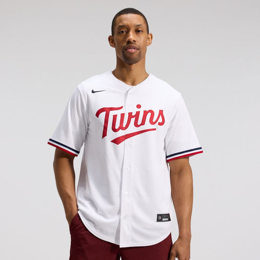 Minnesota Twins Nike Home Replica Team Jersey - White