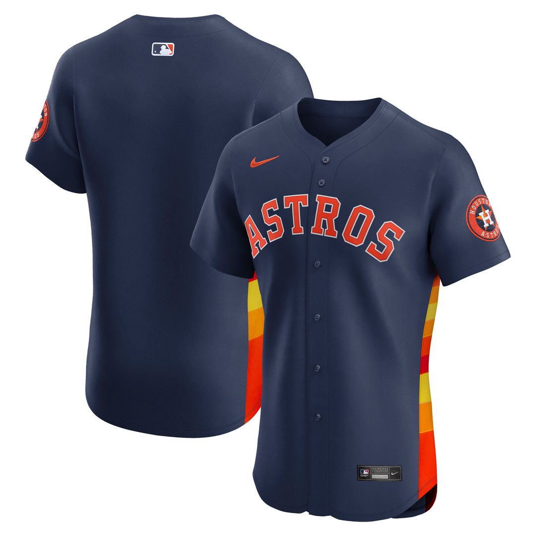 Houston Astros Nike Alternate 2 Elite Jersey - Navy