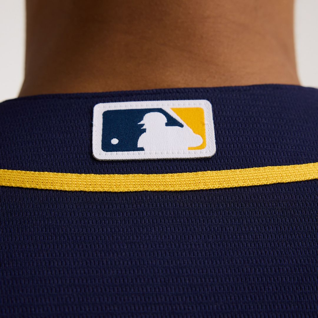 Milwaukee Brewers Nike Home Replica Team Jersey - Cream