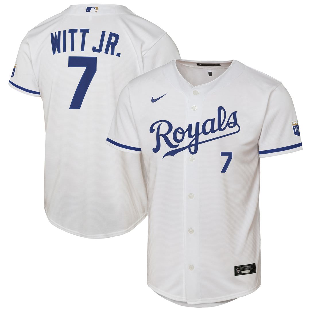 Bobby Witt Jr. Kansas City Royals Nike Youth Alternate Stadium Jersey - Light Blue