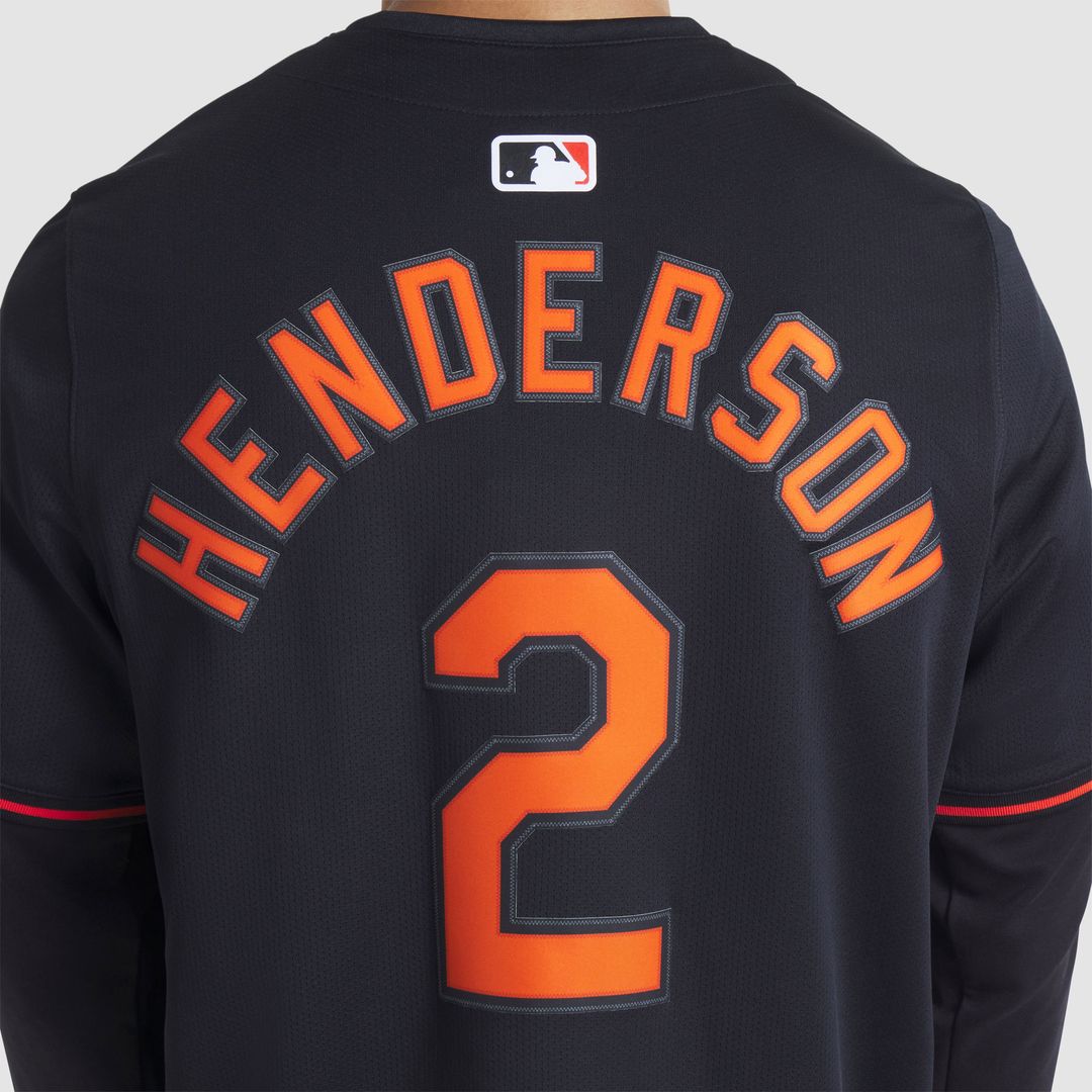 Gunnar Henderson Baltimore Orioles Nike Alternate Limited Player Jersey - Black