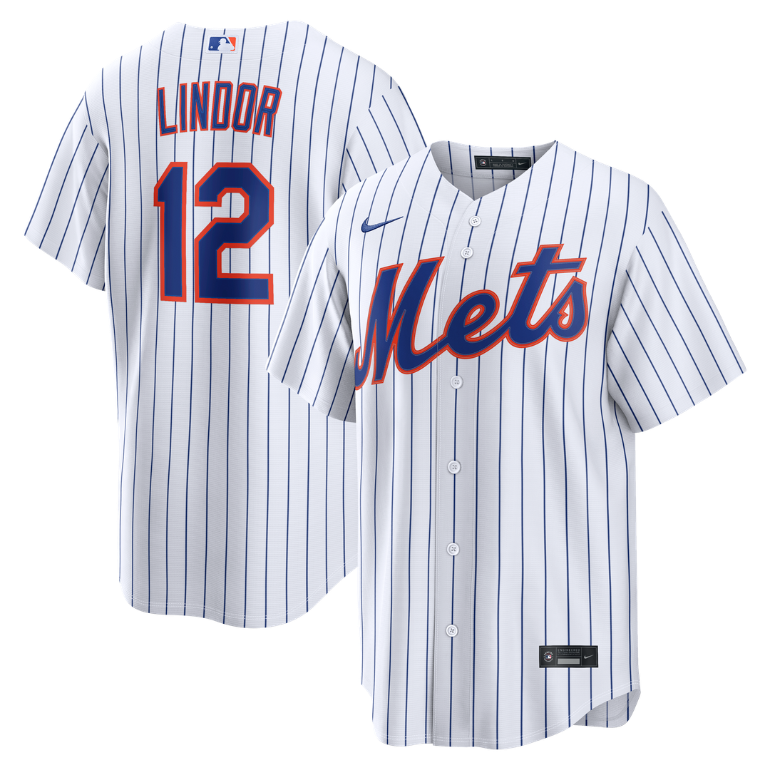 Francisco Lindor New York Mets Nike Alternate Replica Jersey - Black