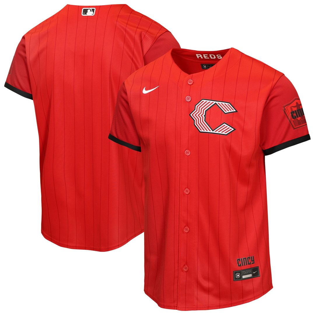Cincinnati Reds Nike Youth 2026 City Connect Stadium Jersey - Red