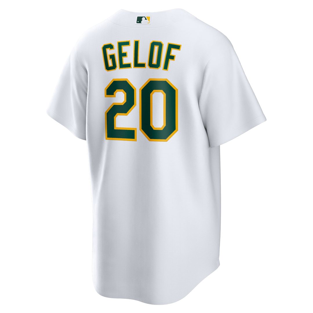 Zack Gelof Athletics Nike Home Replica Jersey - White