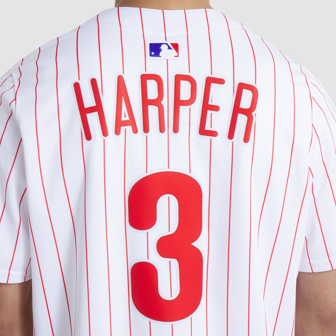 Bryce Harper Philadelphia Phillies Nike Home Limited Player Jersey - White