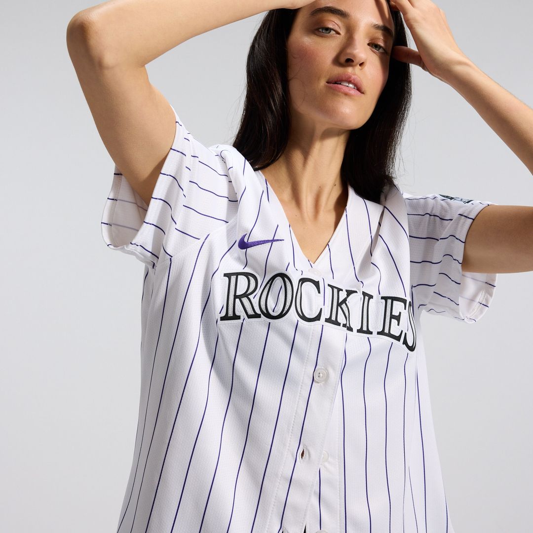 Colorado Rockies Nike Women's Home Limited Jersey - White
