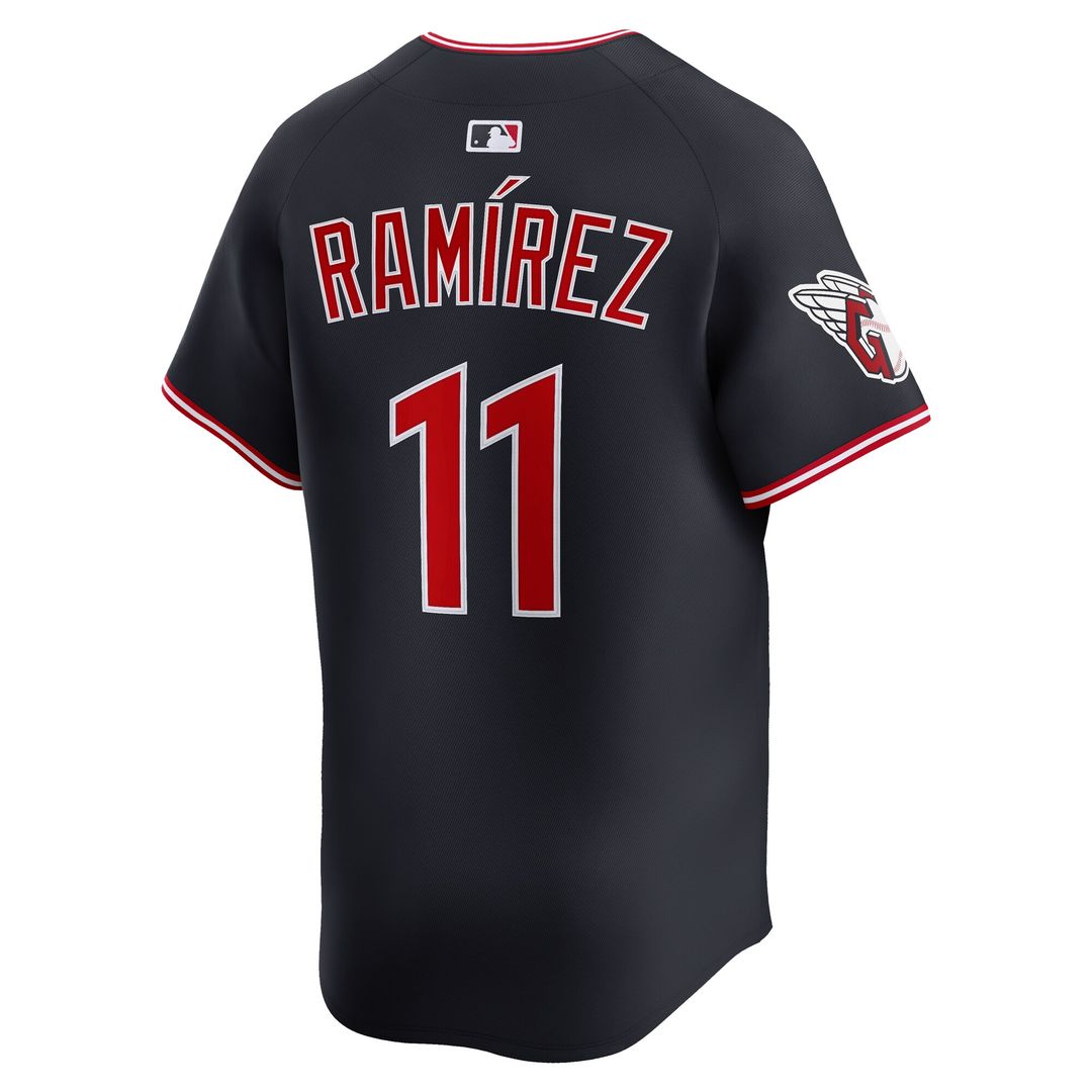 José Ramírez Cleveland Guardians Nike Alternate Limited Player Jersey - Navy