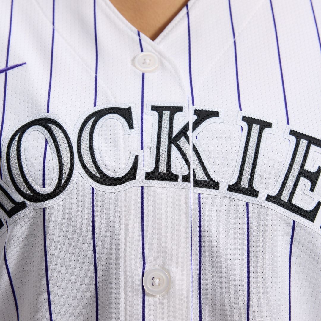 Colorado Rockies Nike Women's Home Limited Jersey - White