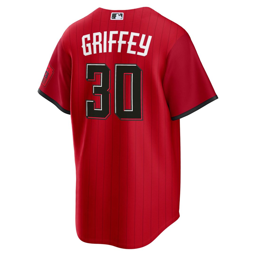 Ken Griffey Jr. Cincinnati Reds Nike 2026 City Connect Stadium Jersey - Red