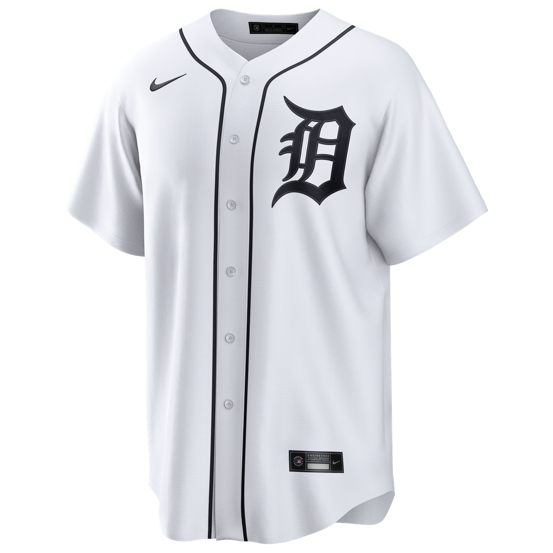 Kerry Carpenter Detroit Tigers Nike Home Replica Jersey - White