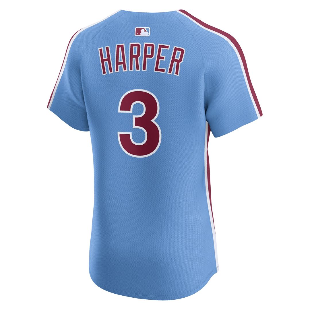Bryce Harper Philadelphia Phillies Nike Alternate Elite Jersey - Light Blue