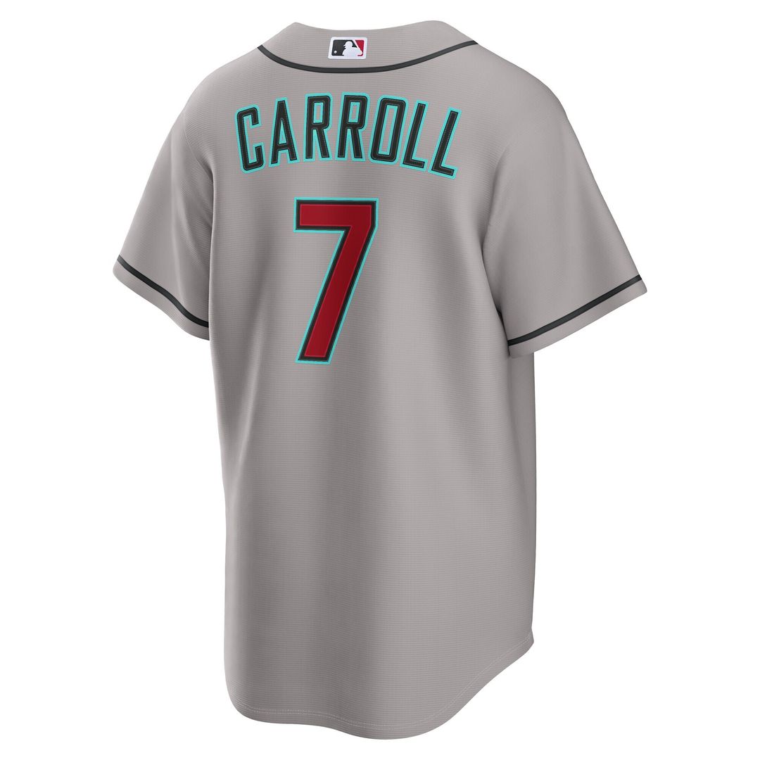 Corbin Carroll Arizona Diamondbacks Nike Road Replica Jersey - Gray