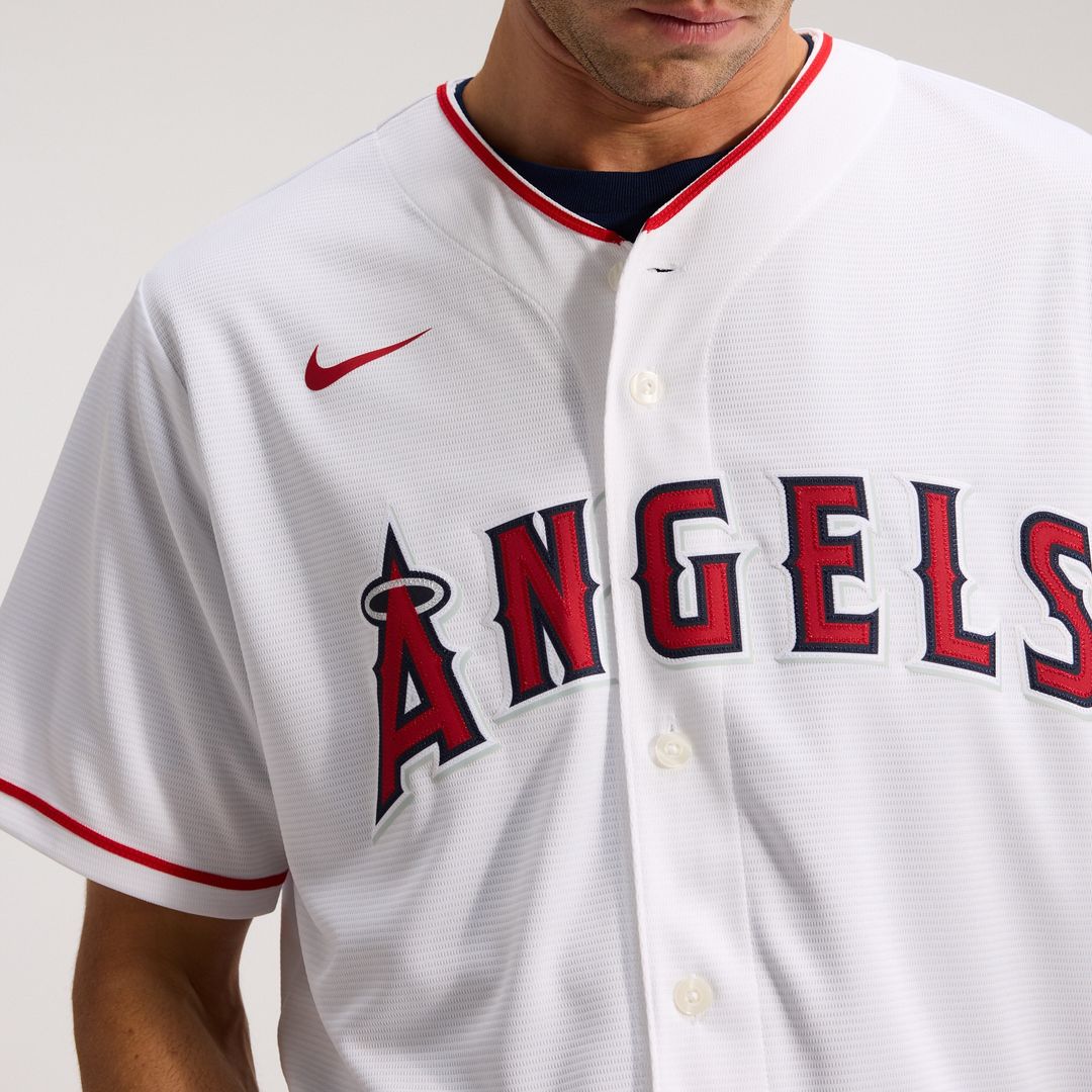 Los Angeles Angels Nike Home Replica Team Jersey - White