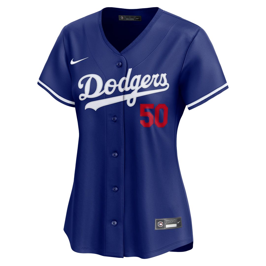 Mookie Betts Los Angeles Dodgers Nike Women's Alternate 2 Limited Player Jersey - Royal