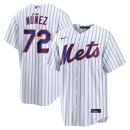 Dedniel Núñez New York Mets Nike Home Replica Jersey - White