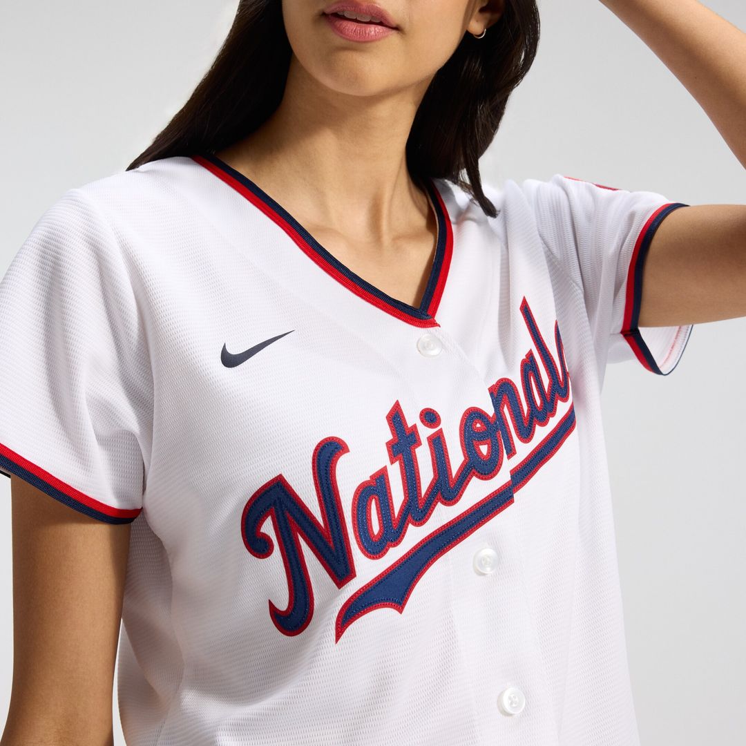 CJ Abrams Washington Nationals Nike Women's Home Replica Player Jersey - White