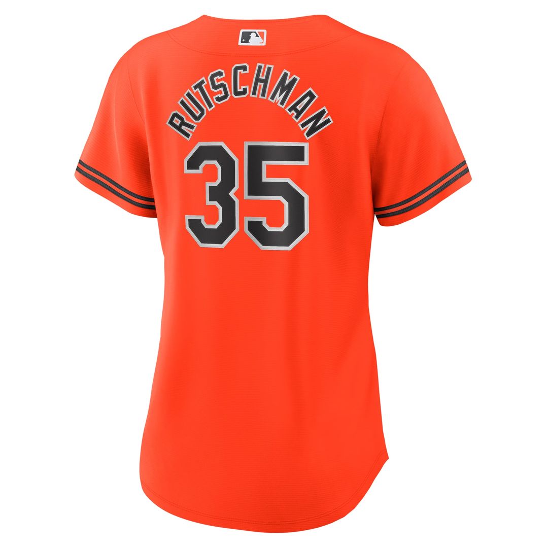 Adley Rutschman Baltimore Orioles Nike Women's Alternate Replica Player Jersey - Orange