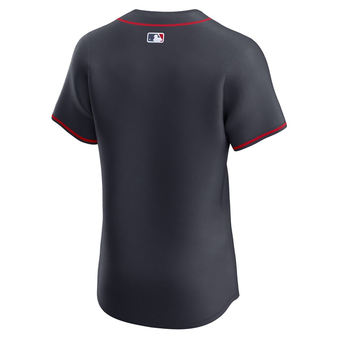 Atlanta Braves Nike Alternate Elite Jersey - Navy