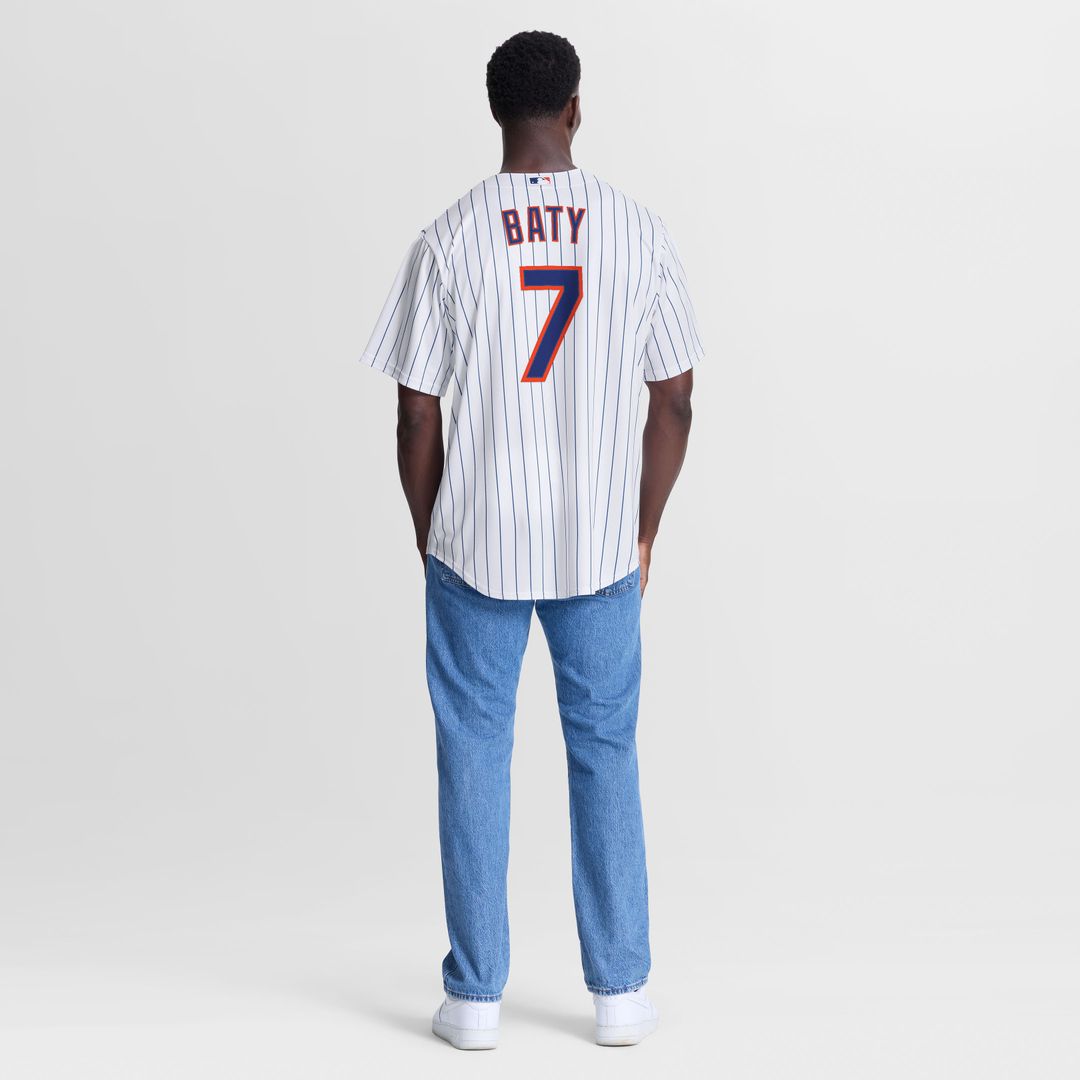 Brett Baty New York Mets Nike Home Replica Jersey - White