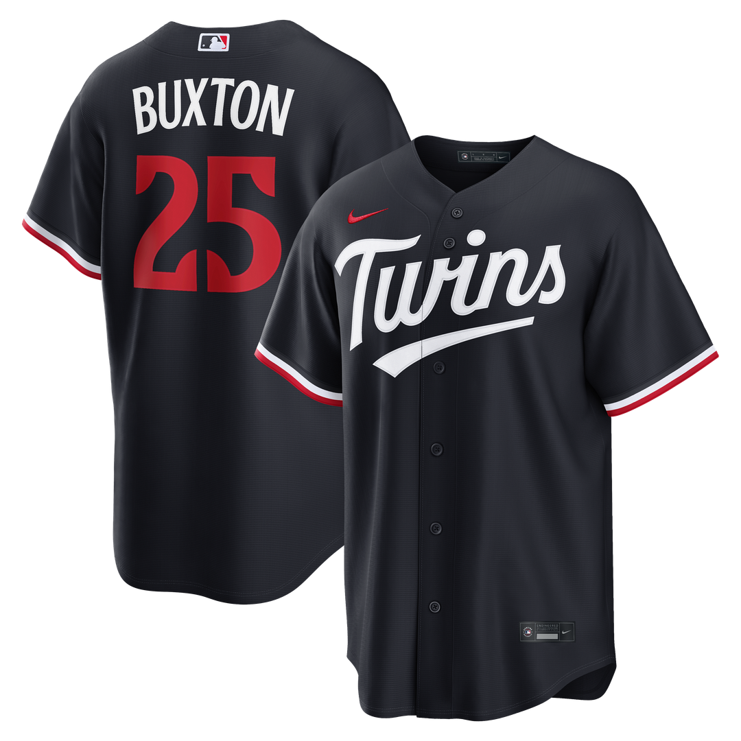 Byron Buxton Minnesota Twins Nike Alternate Replica Jersey - Navy