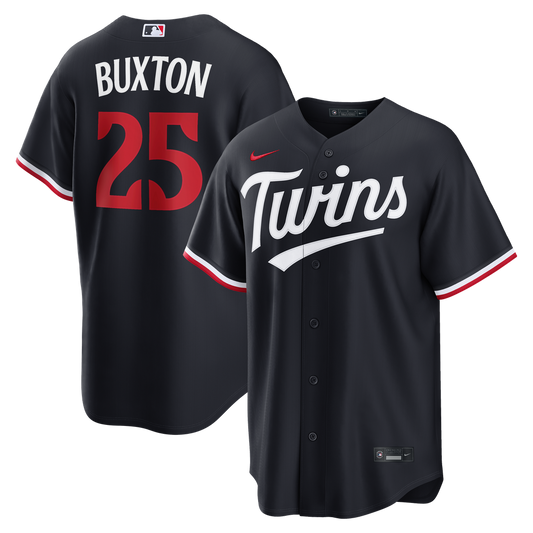Byron Buxton Minnesota Twins Nike Alternate Replica Jersey - Navy