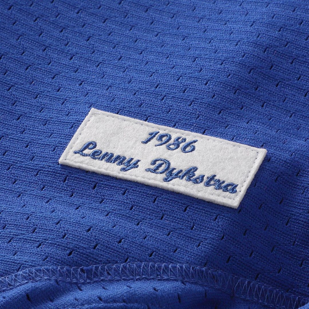 Lenny Dykstra New York Mets Mitchell & Ness Authentic Batting Practice Jersey - Royal