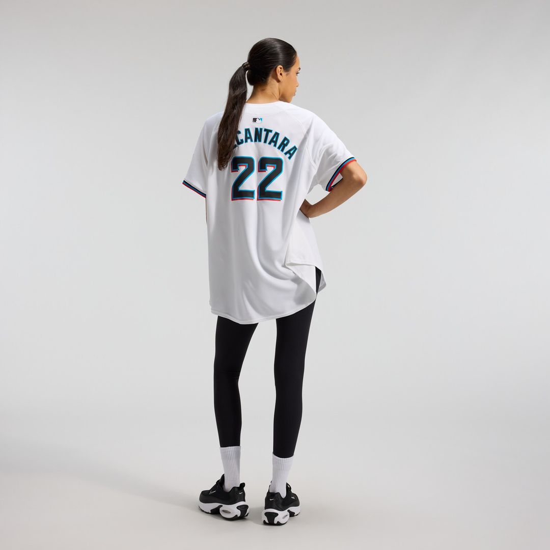 Sandy Alcantara Miami Marlins Nike Women's Home Limited Player Jersey – White