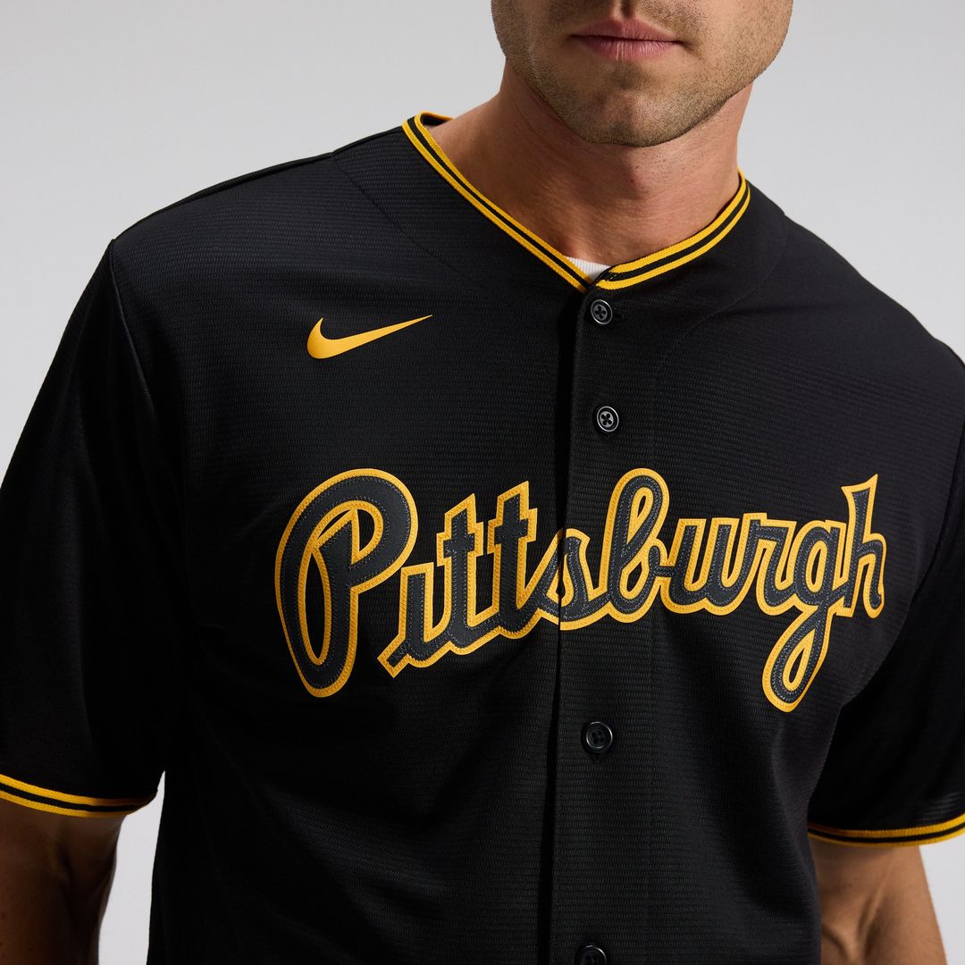 Pittsburgh Pirates Nike Alternate Replica Team Jersey - Black