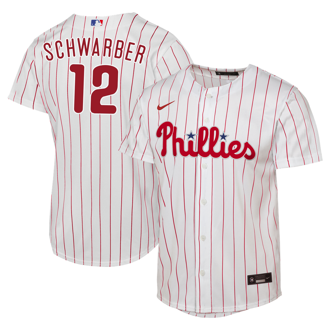 Kyle Schwarber Philadelphia Phillies Nike Youth Home Replica Jersey - White