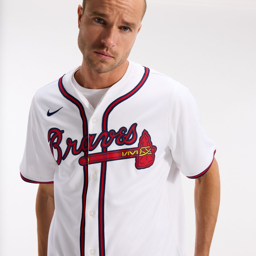 Atlanta Braves Nike Home Limited Jersey - White