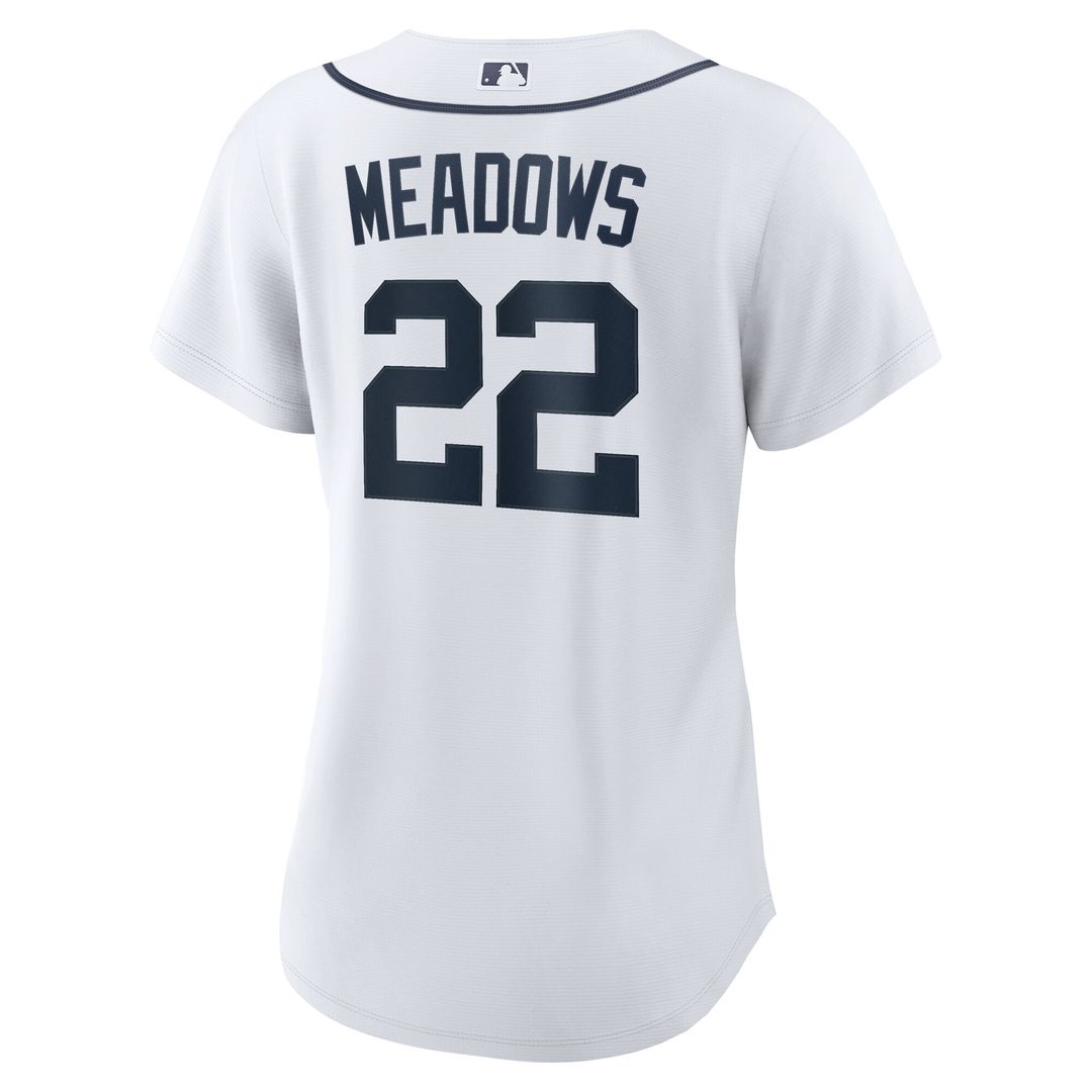 Parker Meadows Detroit Tigers Nike Women's Home Replica Jersey - White