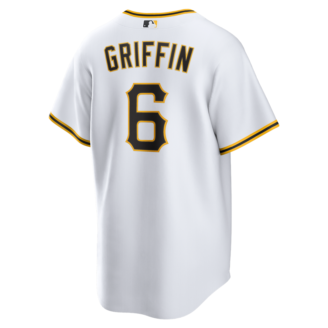 Konnor Griffin Pittsburgh Pirates Nike Home Replica Jersey - White
