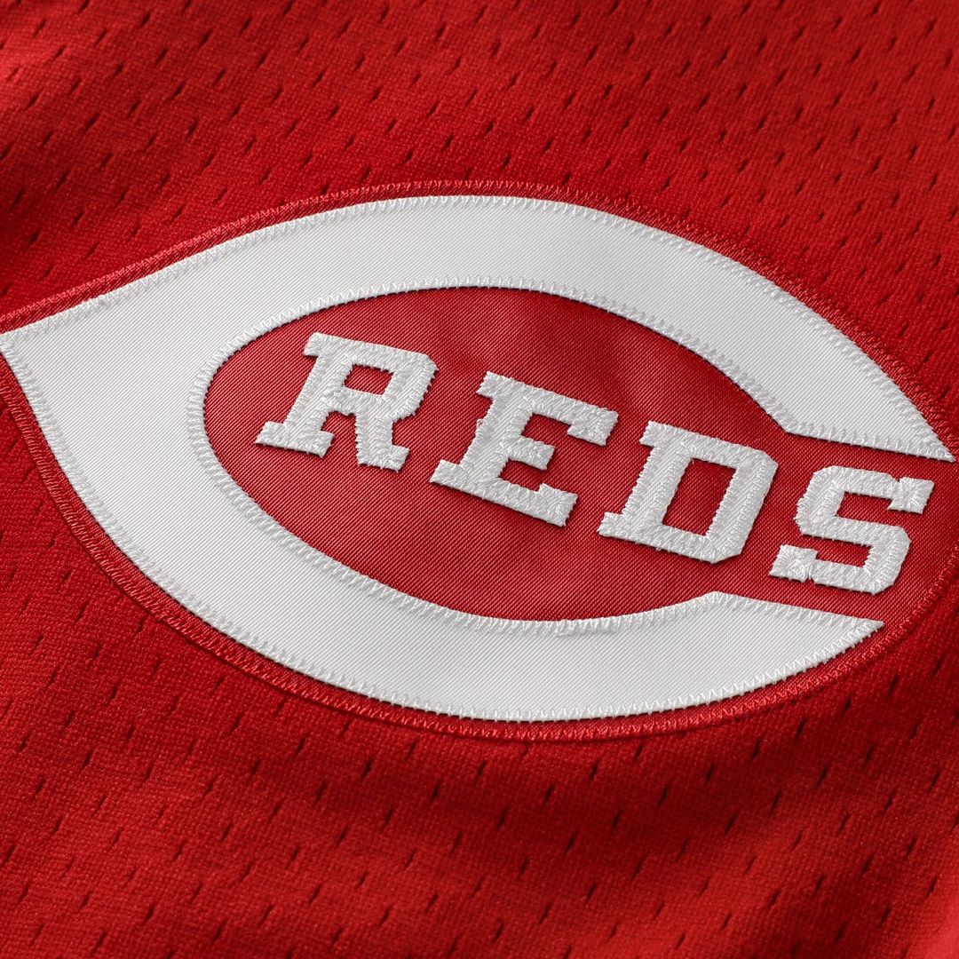 Johnny Bench Cincinnati Reds Mitchell & Ness Cooperstown Collection Big & Tall Mesh Batting Practice Jersey - Red