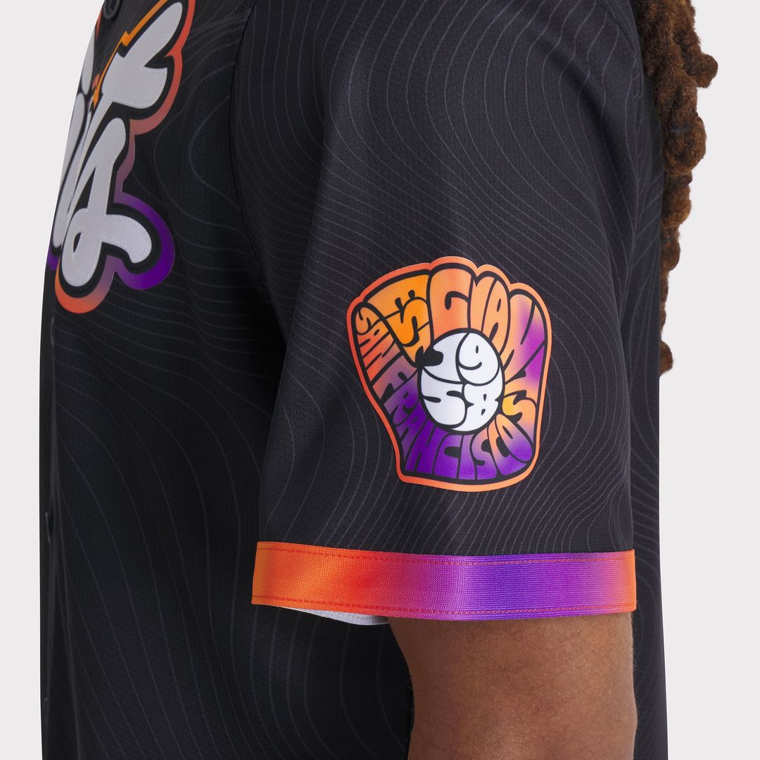 San Francisco Giants Nike 2025 City Connect Limited Jersey - Anthracite