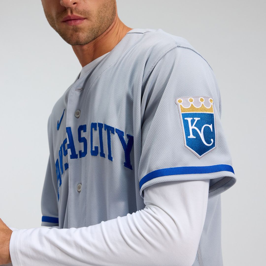 Kansas City Royals Nike 2022 Road Authentic Jersey - Gray