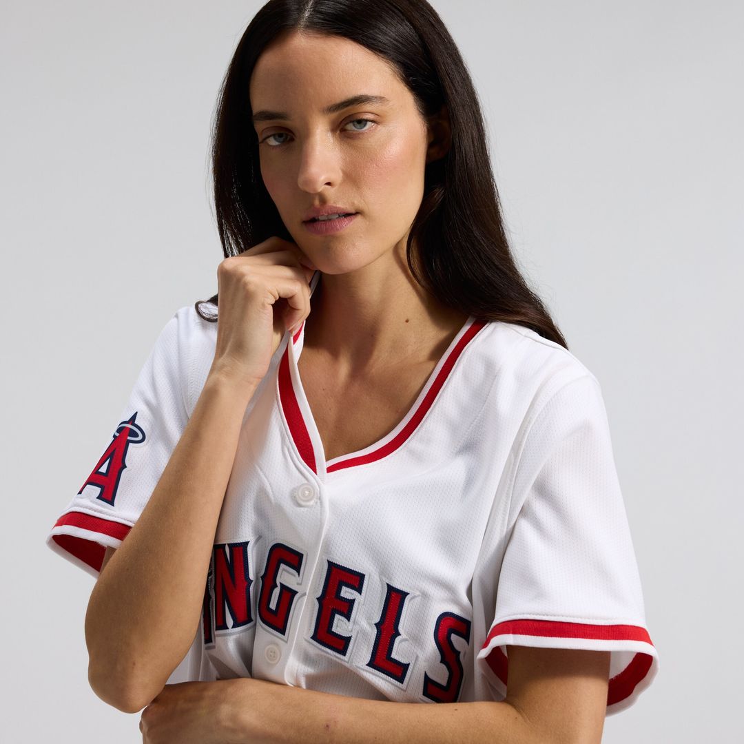 Los Angeles Angels Nike Women's Home Limited Jersey - White