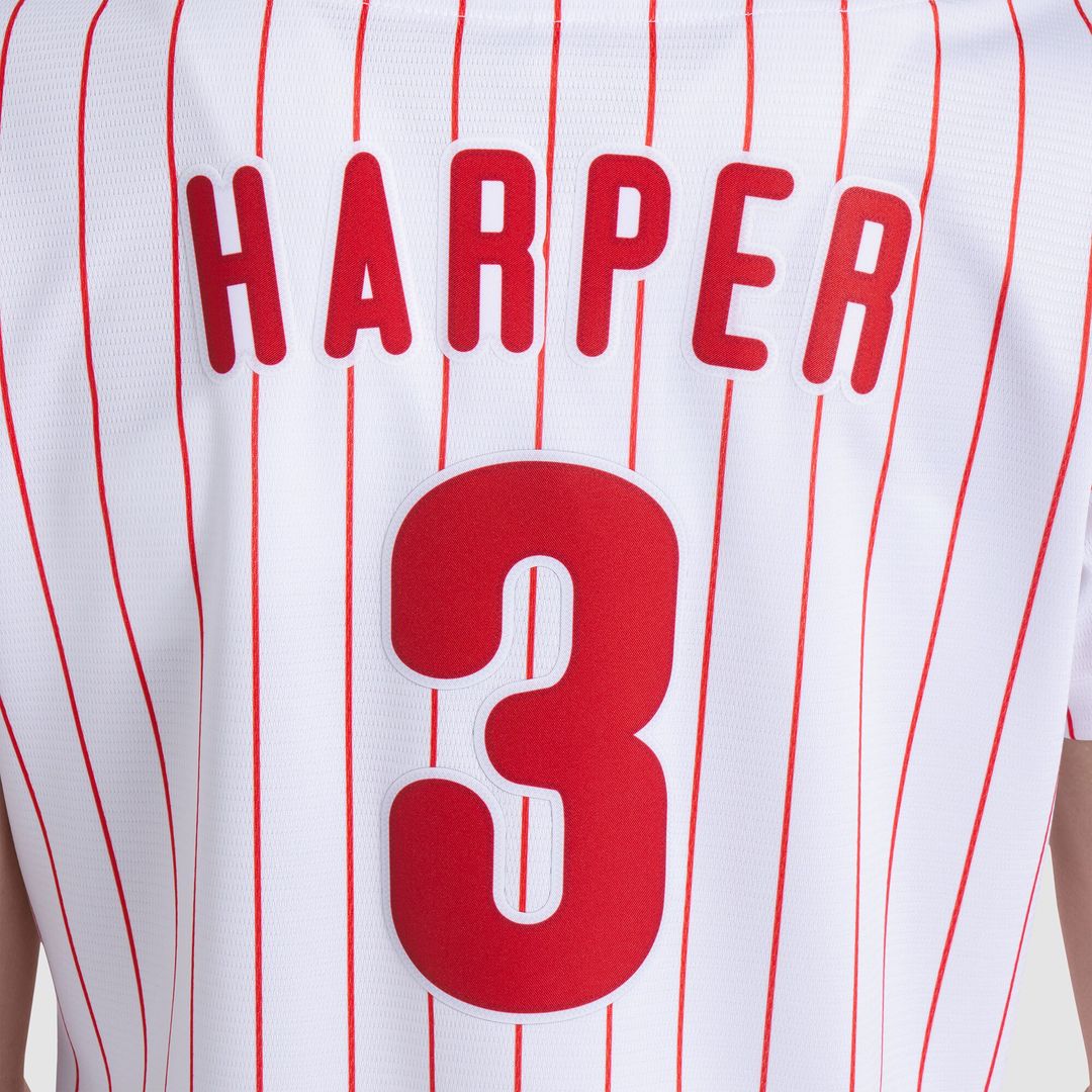 Bryce Harper Philadelphia Phillies Nike Women's Home Replica Player Jersey - White