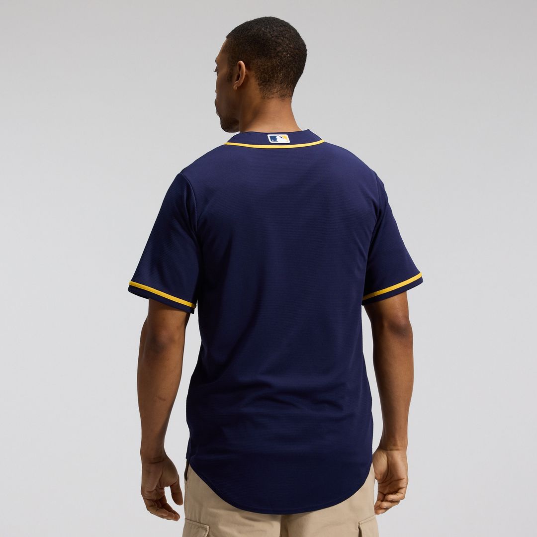 Milwaukee Brewers Nike Alternate Replica Team Jersey - Navy