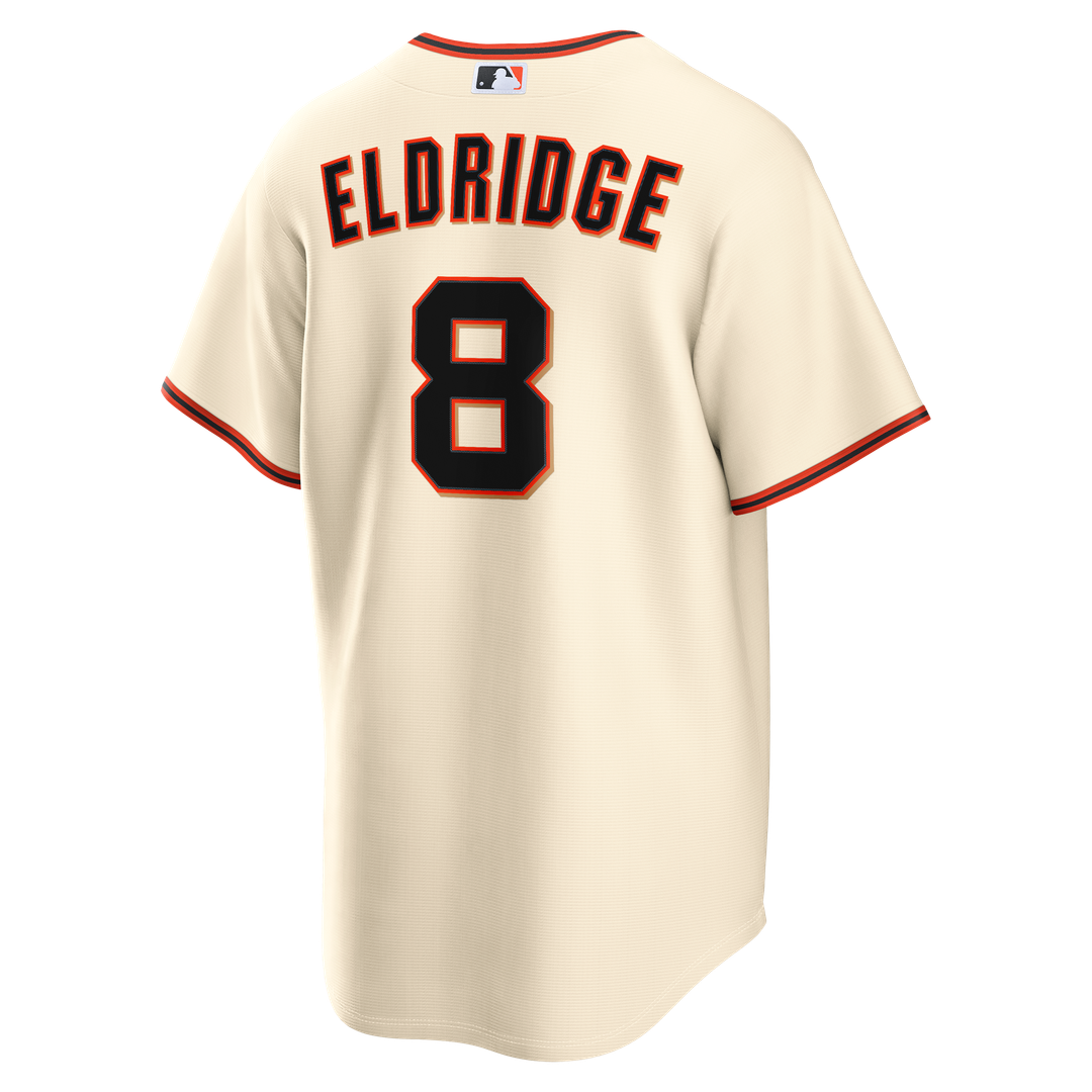 Bryce Eldridge San Francisco Giants Nike Home Replica Jersey - Cream