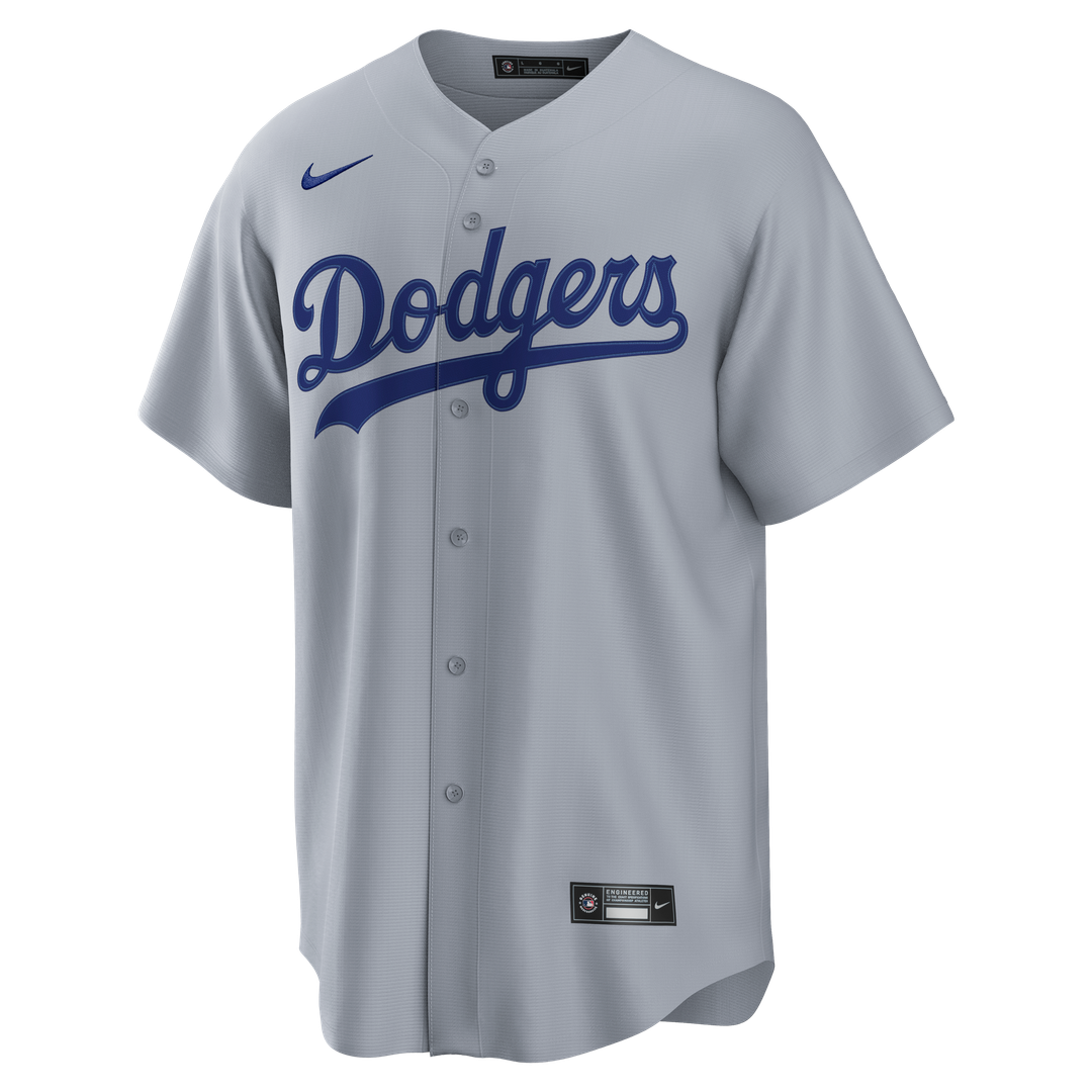 Mookie Betts Los Angeles Dodgers Nike Road Replica Jersey - Gray