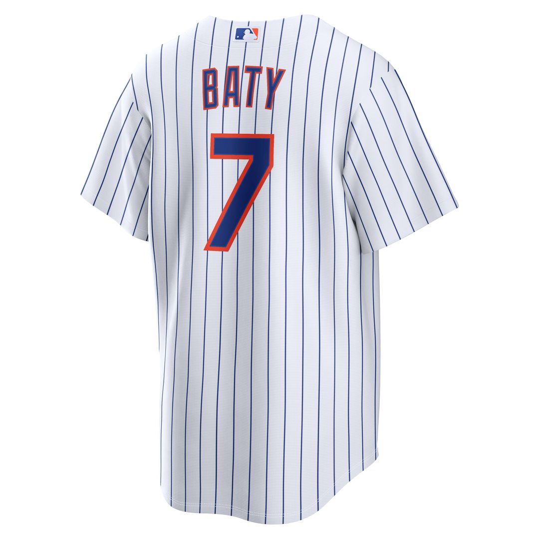 Brett Baty New York Mets Nike Home Replica Jersey - White