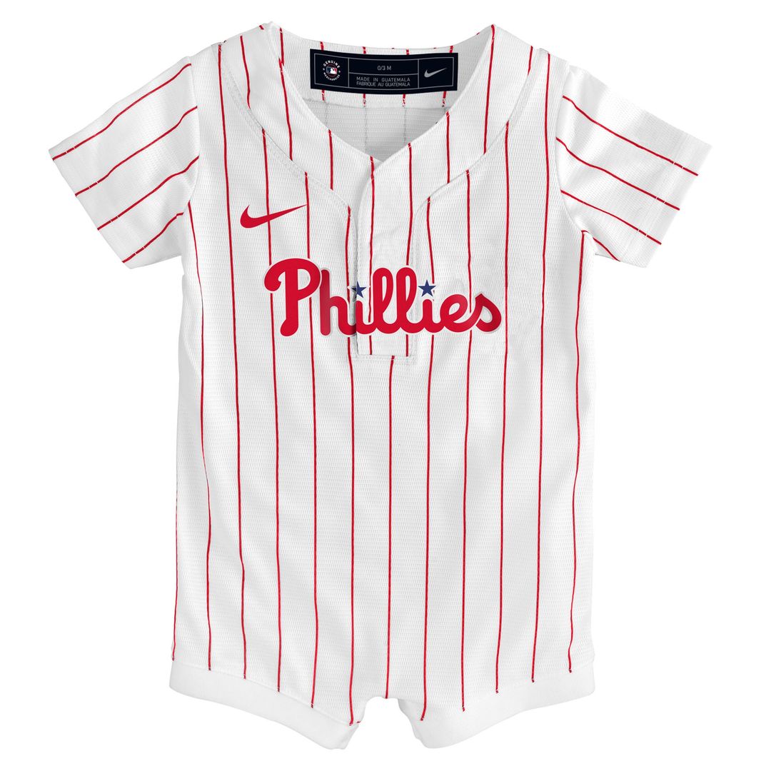 Philadelphia Phillies Nike Newborn Alternate Replica Romper Jersey - Light Blue