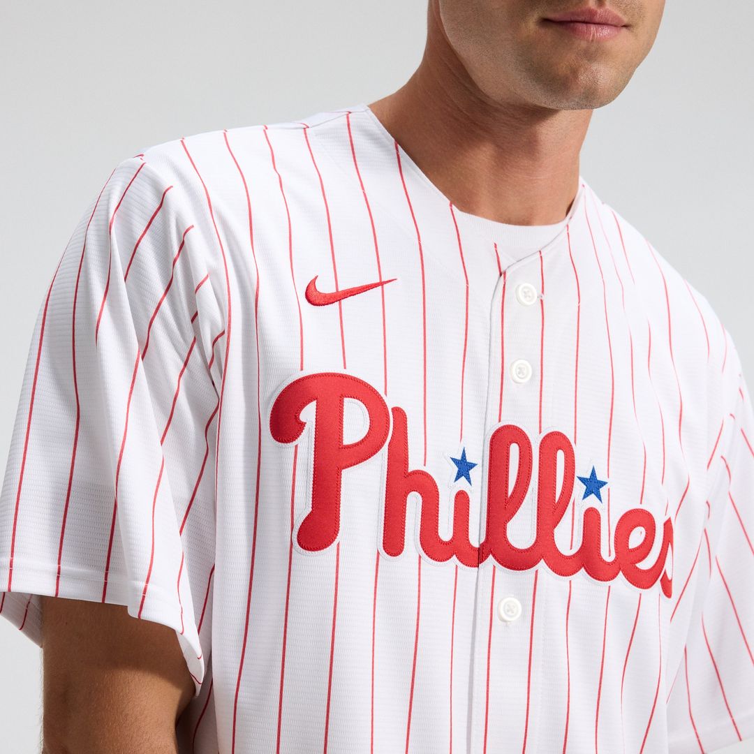 Philadelphia Phillies Nike Home Replica Team Jersey - White