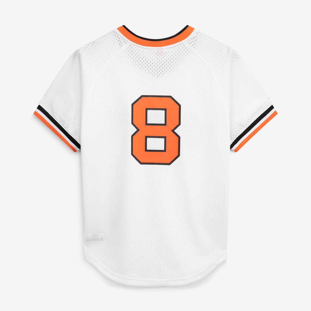 Cal Ripken Jr. Baltimore Orioles Mitchell & Ness Authentic Batting Practice Jersey - Orange