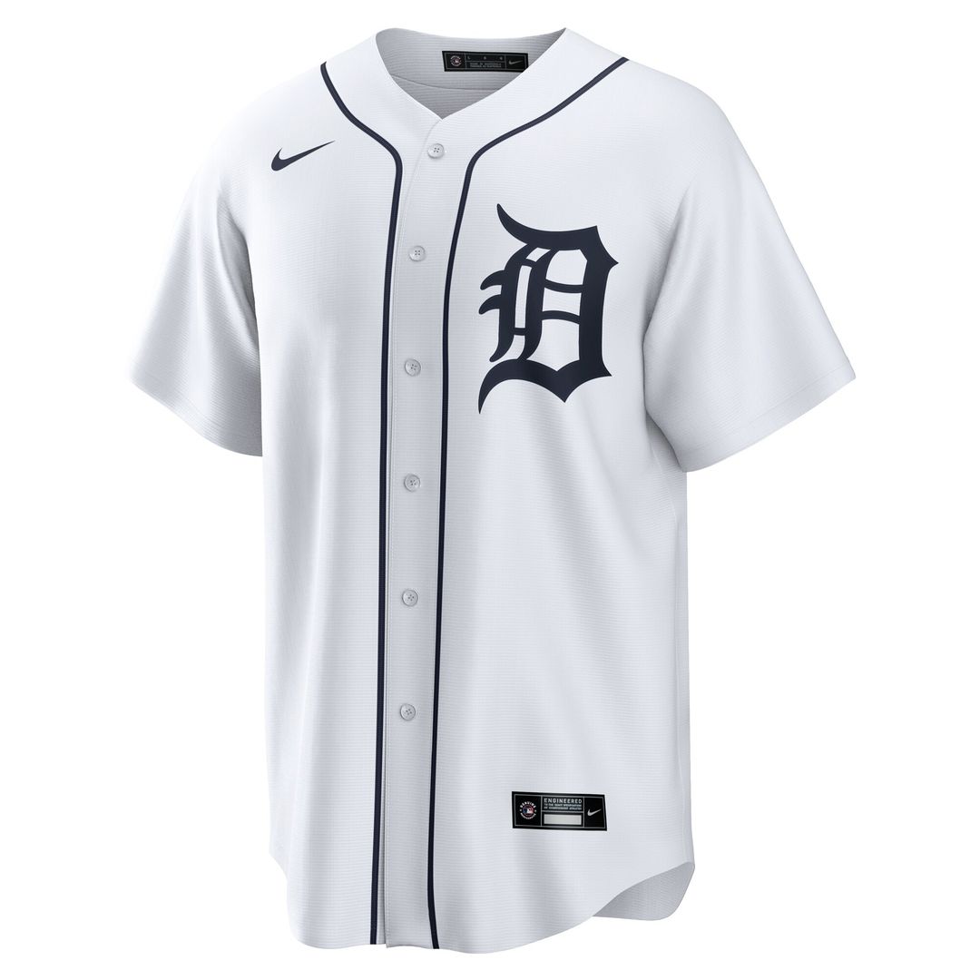 Zach McKinstry Detroit Tigers Nike Home Replica Jersey - White