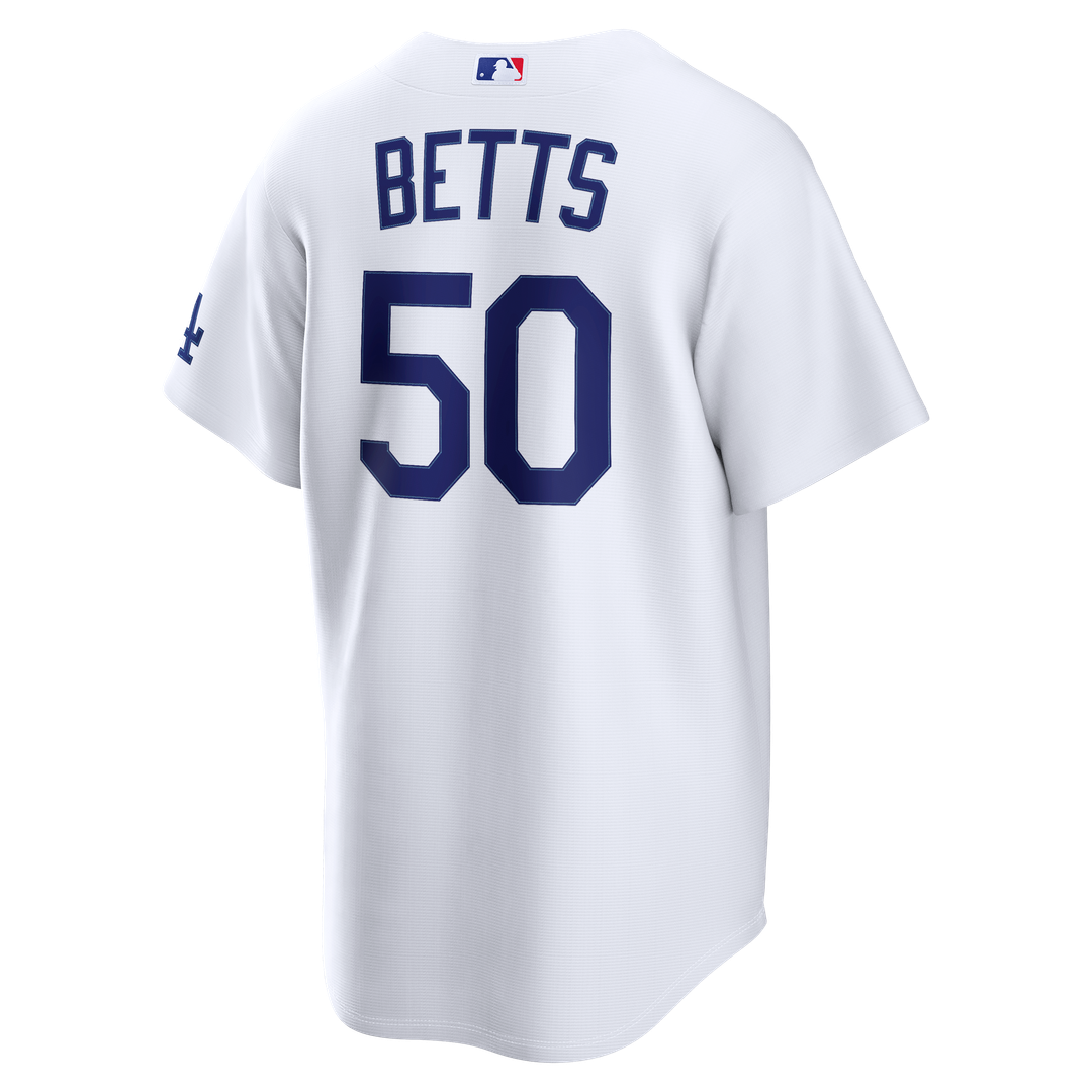 Mookie Betts Los Angeles Dodgers Nike  Home Stadium Jersey - White