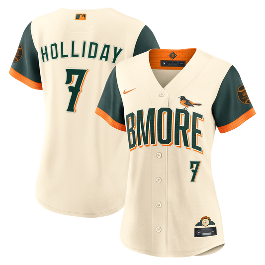 Jackson Holliday Baltimore Orioles Nike Women's 2026 City Connect Stadium Jersey - Cream