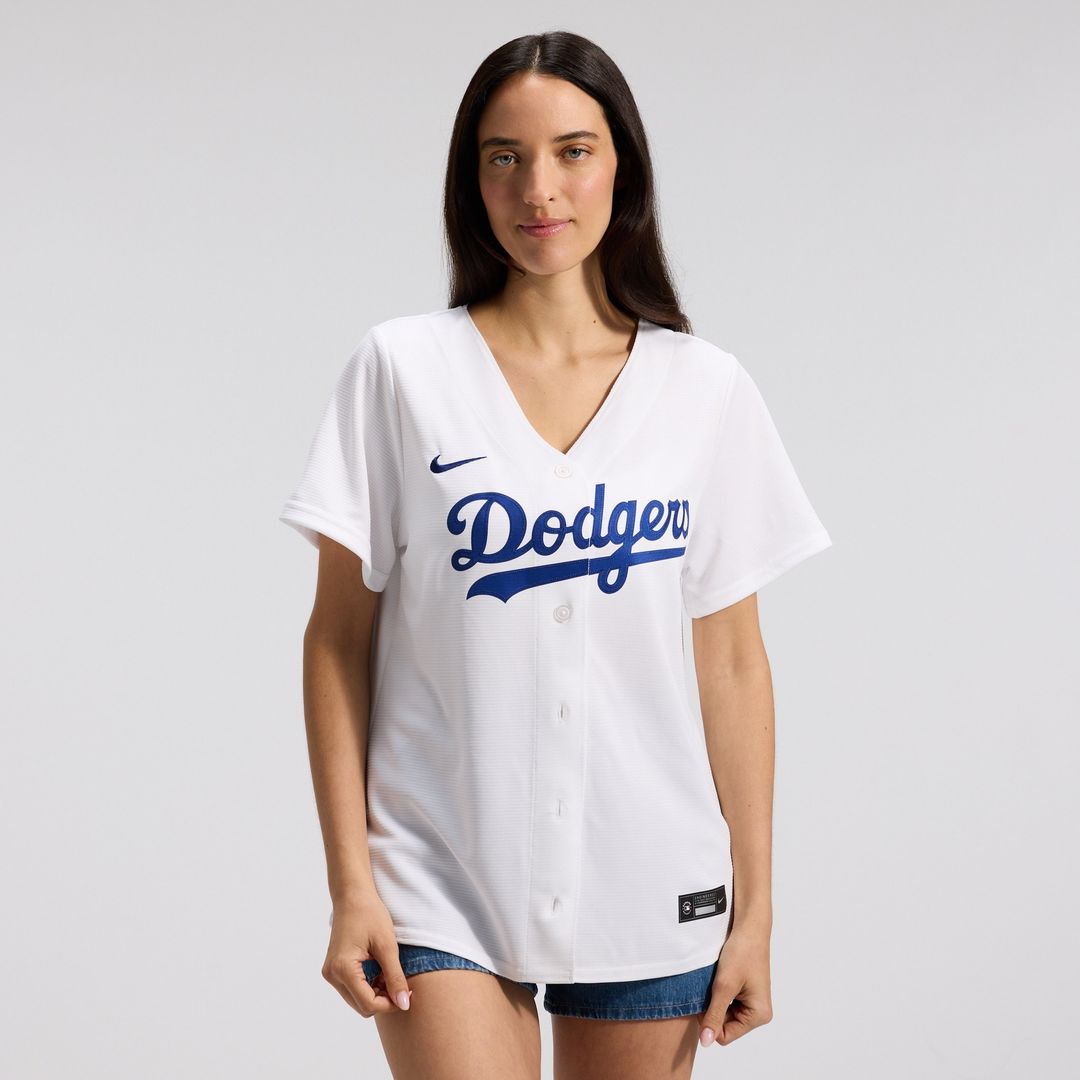 Los Angeles Dodgers Nike Women's Home Replica Jersey - White