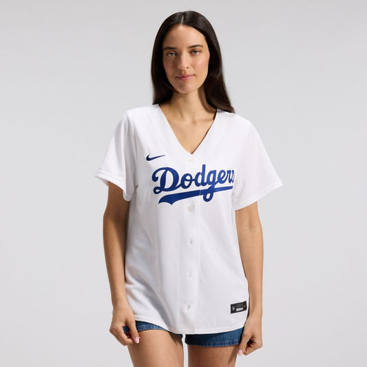 Los Angeles Dodgers Nike Women's Home Replica Jersey - White